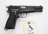 FN Browning Patent Hi Power Semi Automatic Pistol