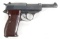 Walther (AC 45 Code) P38 Semi Automatic Pistol With Capture Paper