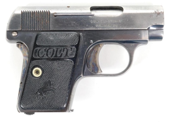Colt 1908 Hammerless Semi Automatic Pistol