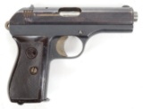 German Occupation CZ VZ 27 Semi Automatic Pistol