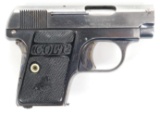 Colt 1908 Hammerless Semi Automatic Pistol