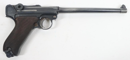 Unmarked German P08 Artillery Luger Semi Automatic Pistol