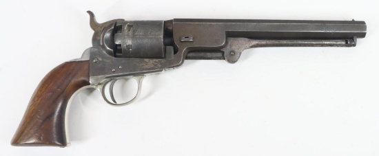 Antique 19th Century Belgian 1851 Colt Copy