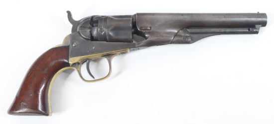 Antique Colt Model 1862 Police Percussion Revolver
