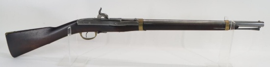Scarce Hall/Harpers Ferry Model 1842 Fish Tail Percussion Carbine