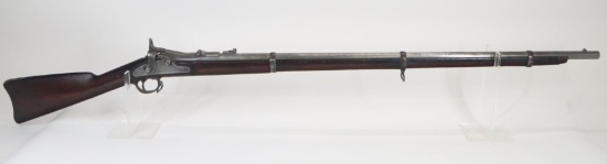 Antique Springfield Model 1866 Second Model Allin Trapdoor Conversion Rifle