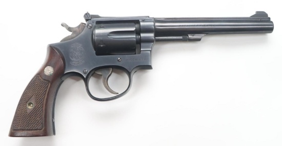 Early Smith & Wesson K22 Double Action Revolver