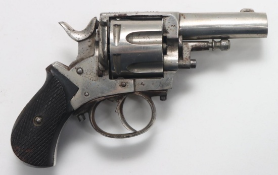 Belgian Proofed British Bulldog Double Action Revolver