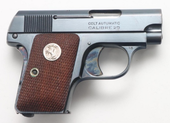 Colt M1908 Hammerless Semi Automatic Pistol