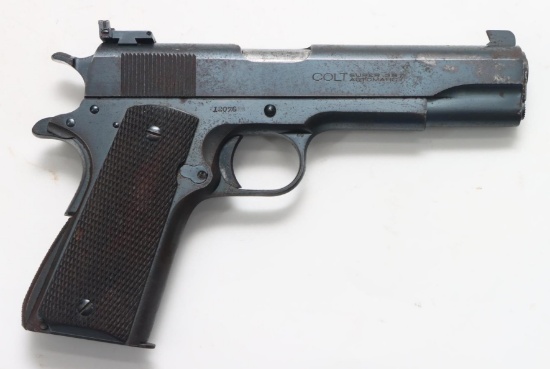 Colt 38 Super Semi Automatic Pistol