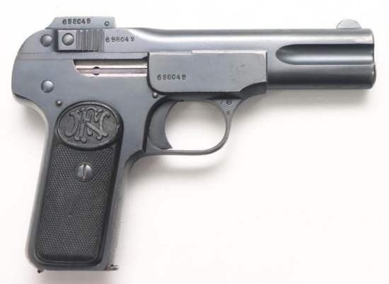 FN Browning's Patent M1900 Semi Automatic Pistol