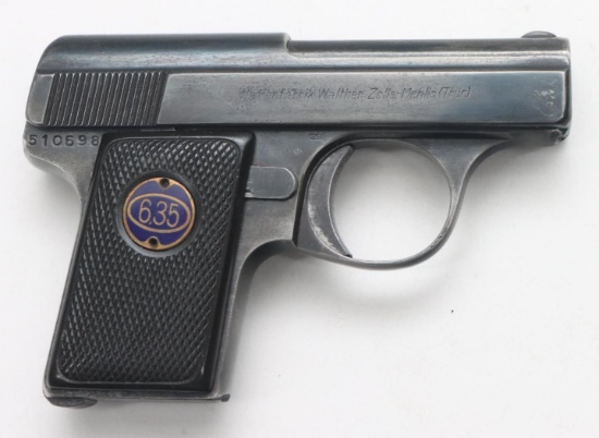 Walther Model 9 Semi Automatic Pistol