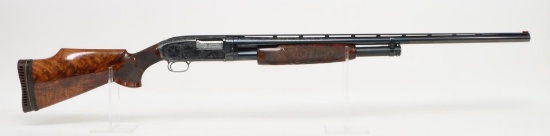 Engraved Winchester (1942 War year production) Model 12 Simmons Gun Specialties Custom Pump Action