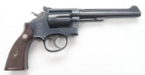 Early Smith & Wesson K22 Double Action Revolver