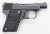Franz Stock Type 2 Automatic Semi Automatic Pistol