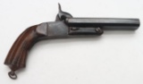 European Double Barrel Pinfire Pistol