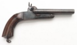 European Double Barrel Pinfire Pistol