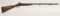 Antique W Richards Double Barrel Percussion Shotgun