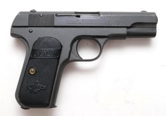 Colt M1903 Pocket Hammerless Semi Automatic Pistol