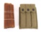 Thompson Stick Magazines (7) And WWII Mag Pouch