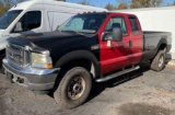 2002 Ford F-350 Pickup Truck, VIN # 1FTSX31F72EA55480