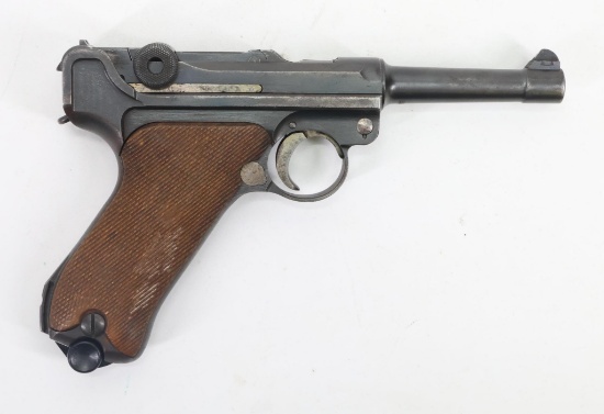 Deutsche Waffen und Munitionsfabriken (DWM) 1913 Luger Semi Automatic Pistol