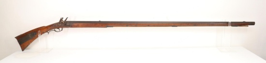 Antique Flintlock Long Rifle