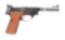 High Standard 107 Military Supermatic Trophy Semi Automatic Pistol