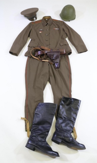 Soviet Tank Officers Uniform