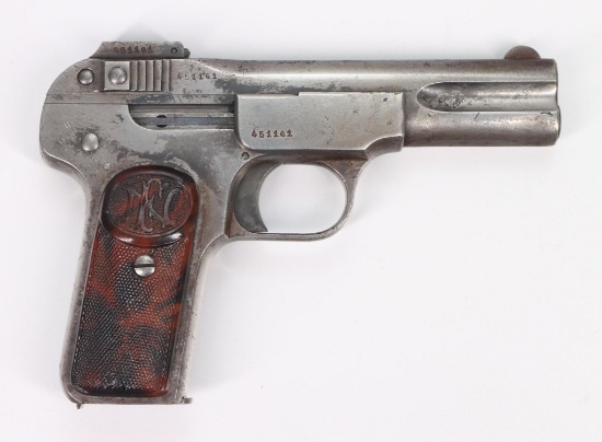 FN Browning Patent Model 1900 Semi Automatic Pistol