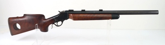 Custom Unknown Falling Block Bench Rest Single Shot Rifle