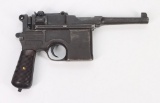 Mauser C96 Semi Automatic Pistol