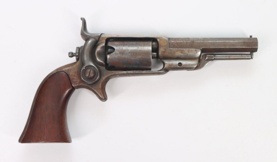 Early Colt 1855 Sidehammer (Root) Pocket Model 2 Percussion Revolver