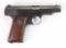 Deutsche Werke Ortgies Patent Semi Automatic Pistol