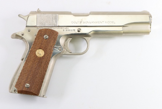 Colt Government Model MK IV Series 70 Semi Automatic Pistol