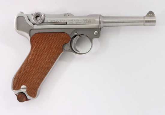 Hard To find Mitchell Arms/Aimco American Eagle P-08 Semi Automatic Pistol