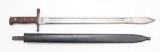 Swiss Model 1914 Pioneer K-31 Rifle Bayonet