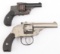 Lot Of 2 Vintage Double Action Revolvers