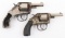 Lot Of 2 Double Action Revolvers
