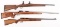 Group Of 3 Parts/Project Longarms Bolt Action Rifles