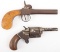 Lot Of 2 Antique Handguns