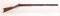 Antique Half Stock Percussion Rifle