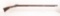 Antique Southern Poor Boy Style Flintlock Long Rifle