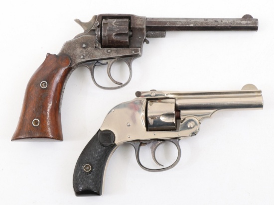 Lot Of 2 Vintage Double Action Revolvers