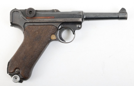 German Mauser S42 Code P08 Luger Semi Automatic Pistol