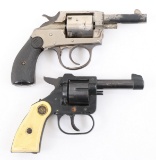 Lot Of 2 Vintage Double Action Revolvers