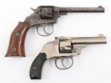 Lot Of 2 Vintage Double Action Revolvers
