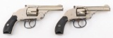 Lot Of 2 Harrington & Richardson  Double Action Revolvers