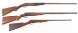 Lot of 3 Single Shot Longarms