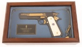Cased/Named Auto-Ordnance Corp M1911A1 USAF Commemorative Semi Automatic Pistol